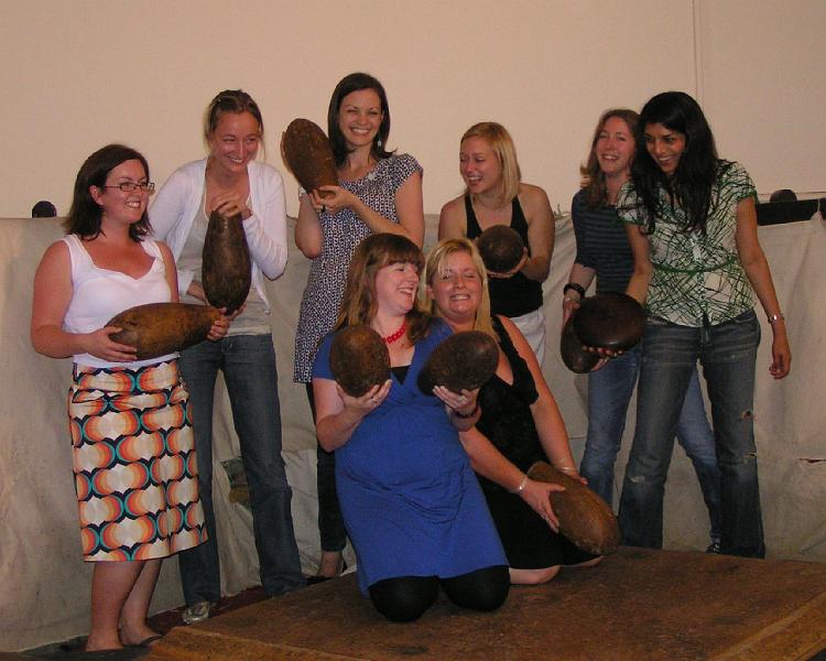 Caroline_Hopkins_Womens_Team.JPG - Thanks again for a fab night. Who would have thought a step back in time with nine skittles and a hardwood ‘cheese’ played in the dark and dingy cellar of a drinking establishment on Hampstead Heath whilst supping on a warm flat ale, would be so much fun!!! Highly recommended to anyone who wants to do something a little different for a change.